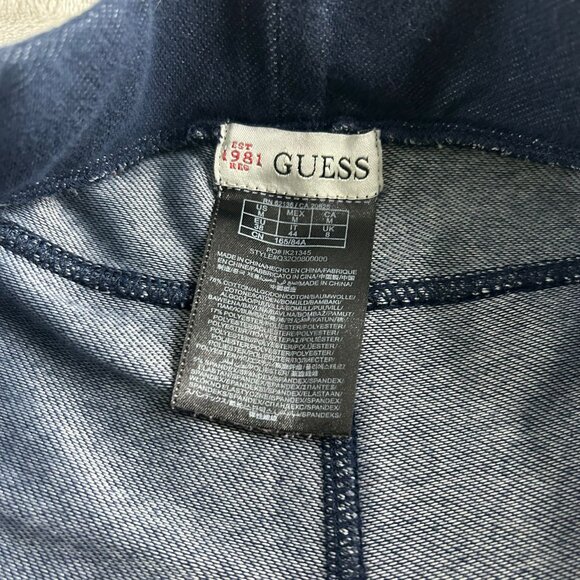 Guess Sweatpants Women's Size M Navy Blue Activewear Yoga - Picture 7 of 8